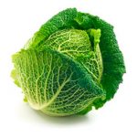 Savoy cabbages